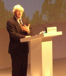 Boris Johnson at Conservative Party Conference 2007